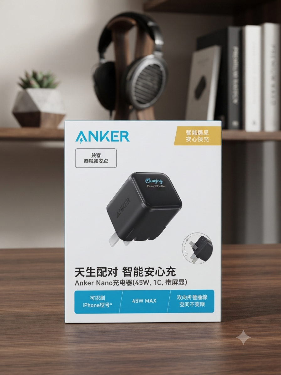 شاحن Anker Nano الذكي (45 واط)